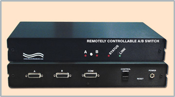 Model 7223 DB15 A/B Switch with 10 Base-T LAN / WAN Access